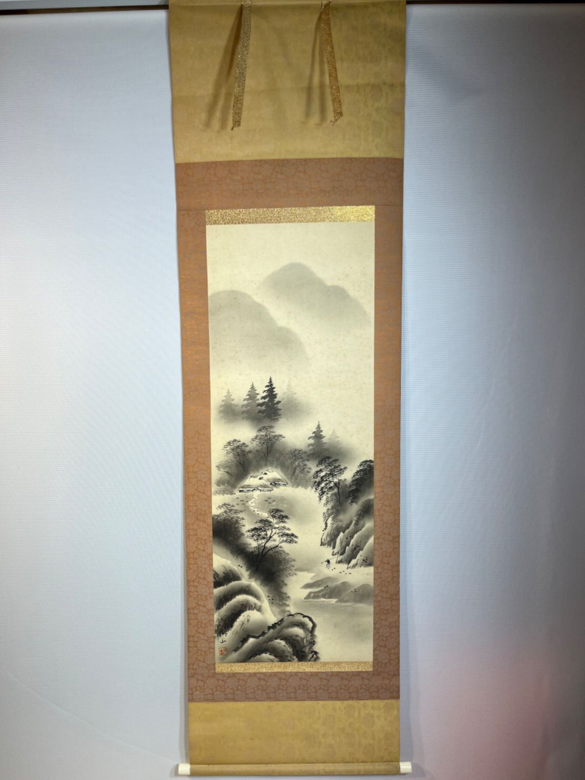 掛け軸 水墨画 インテリア 【公式通販】