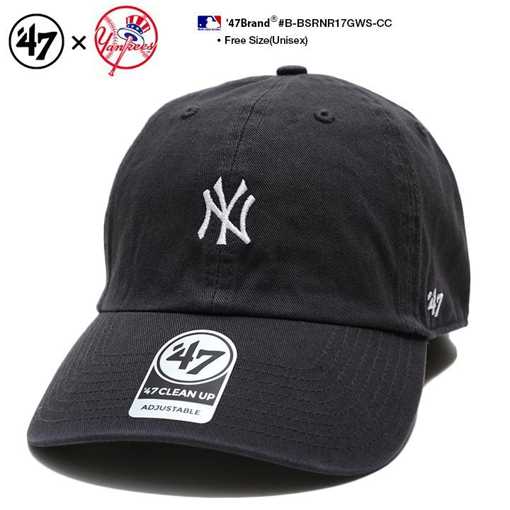 47 キャップ 47brand ニューヨーク ヤンキース 帽子 ロー