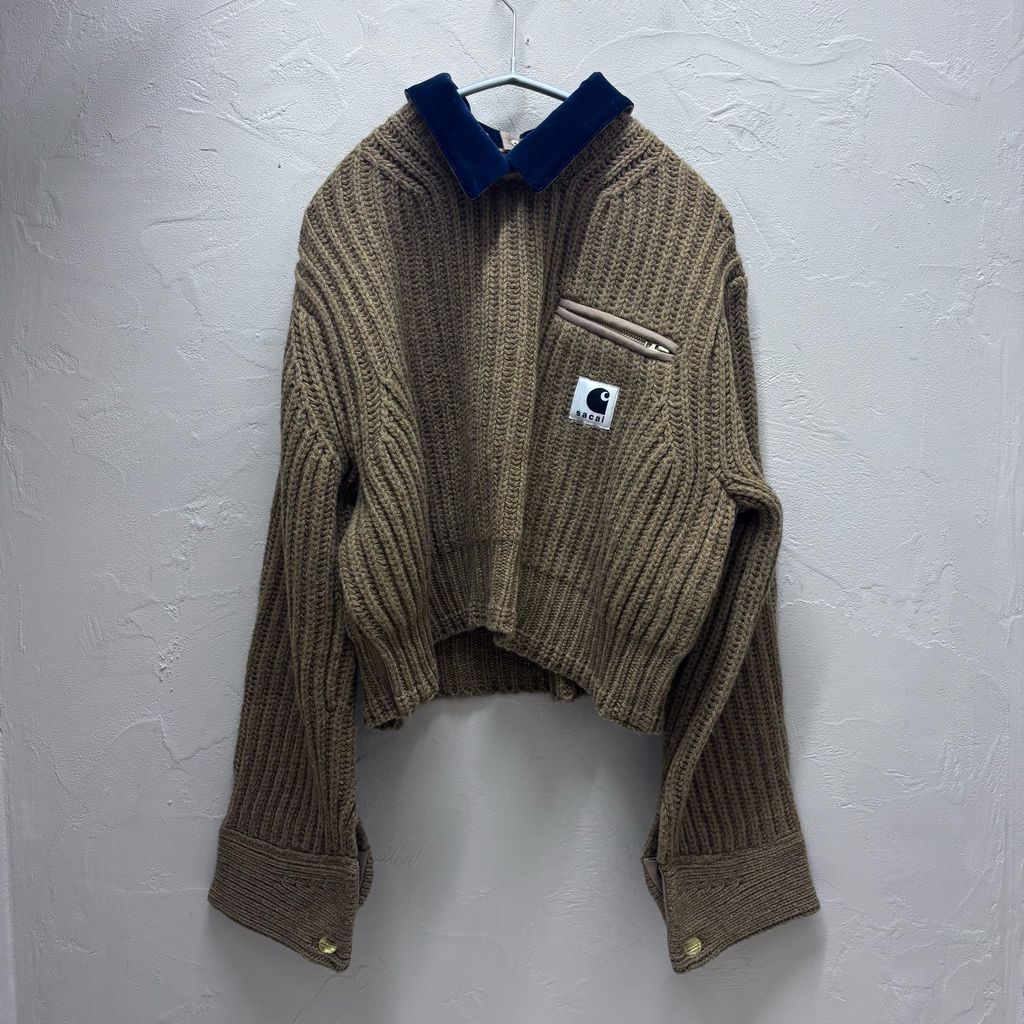 sacai × CARHARTT WIP サカイ×カーハートWIP 23AW Detroit Ribbed