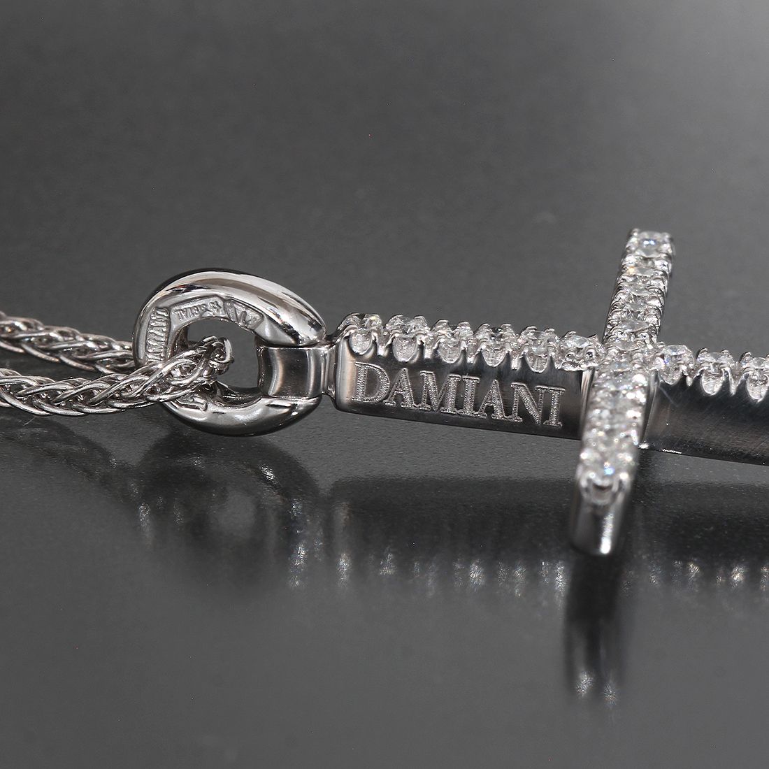 ダミアーニ DAMIANI ミステリークロス ネックレス ダイヤ Au750 8.1g E1471 - メルカリ