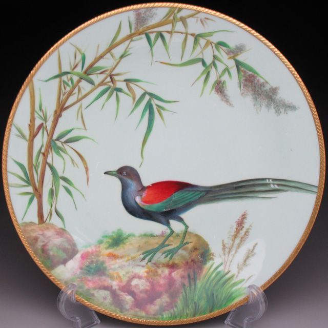 南国 鳥絵画 バリ絵画・花鳥風月アート ヒヤシンスブルーがステキな 