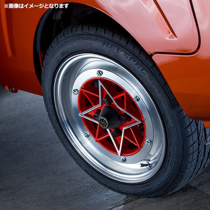 アルミホイール スターシャーク 4本セット タイヤ付き ハイゼット