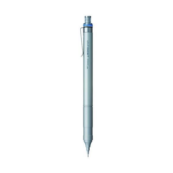 〔まとめ〕 トンボ鉛筆 モノグラフファイン0.5シルバーDPA-112A 〔×5セット〕