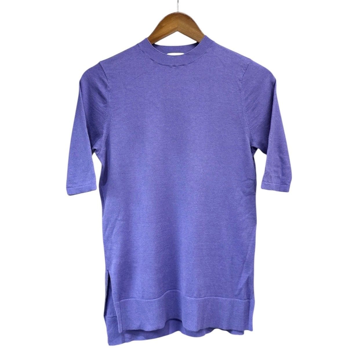 ENFOLD エンフォルド 20AW シルクコットンニットカットソー T