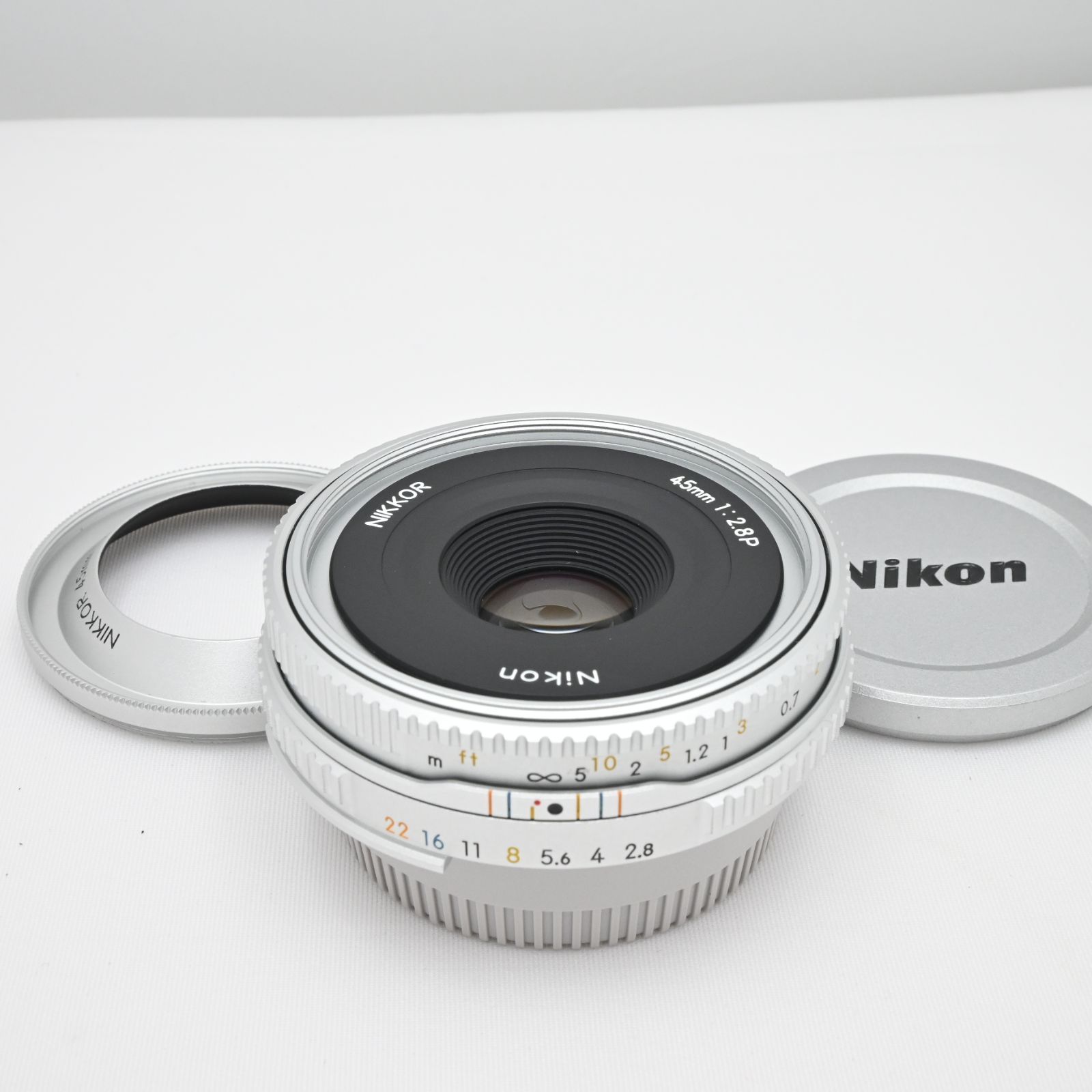 極上品☆Nikon Ai 45mm F2.8P シルバー ニコン - メルカリ