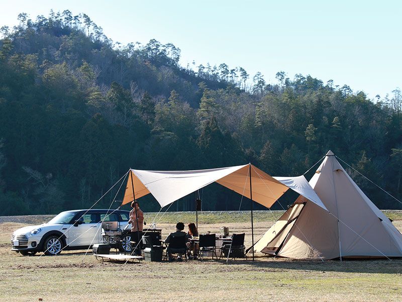 DOD ビッグワンポールテント　L おまけタープ付き DOD ビッグワンポールテントL DODお得セット】ワンポールテントM＆