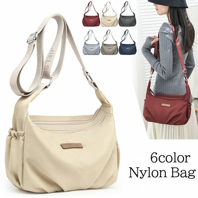 ショルダーバッグ レディース ブランド 斜めがけ 斜め掛け レディースバッグ バッグ 軽い 人気 ナイロン ミニバッグ ミニショルダー おしゃれ 人気 小さめ デイリー 鞄 通勤 旅行 布 大容量 母