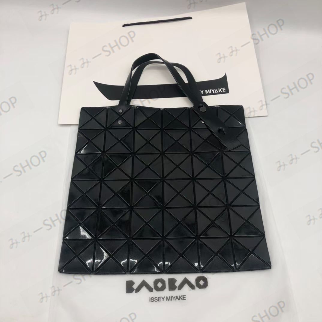 新品 BAO BAO ISSEY MIYAKE トートバッグ バオバオイッセイミヤケ ブラック