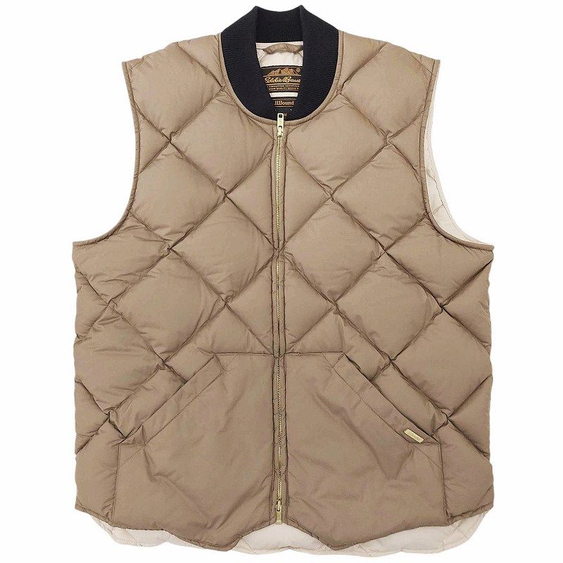 jjjjound × Eddie Bauer キルティングダウンベスト エディーバウアー