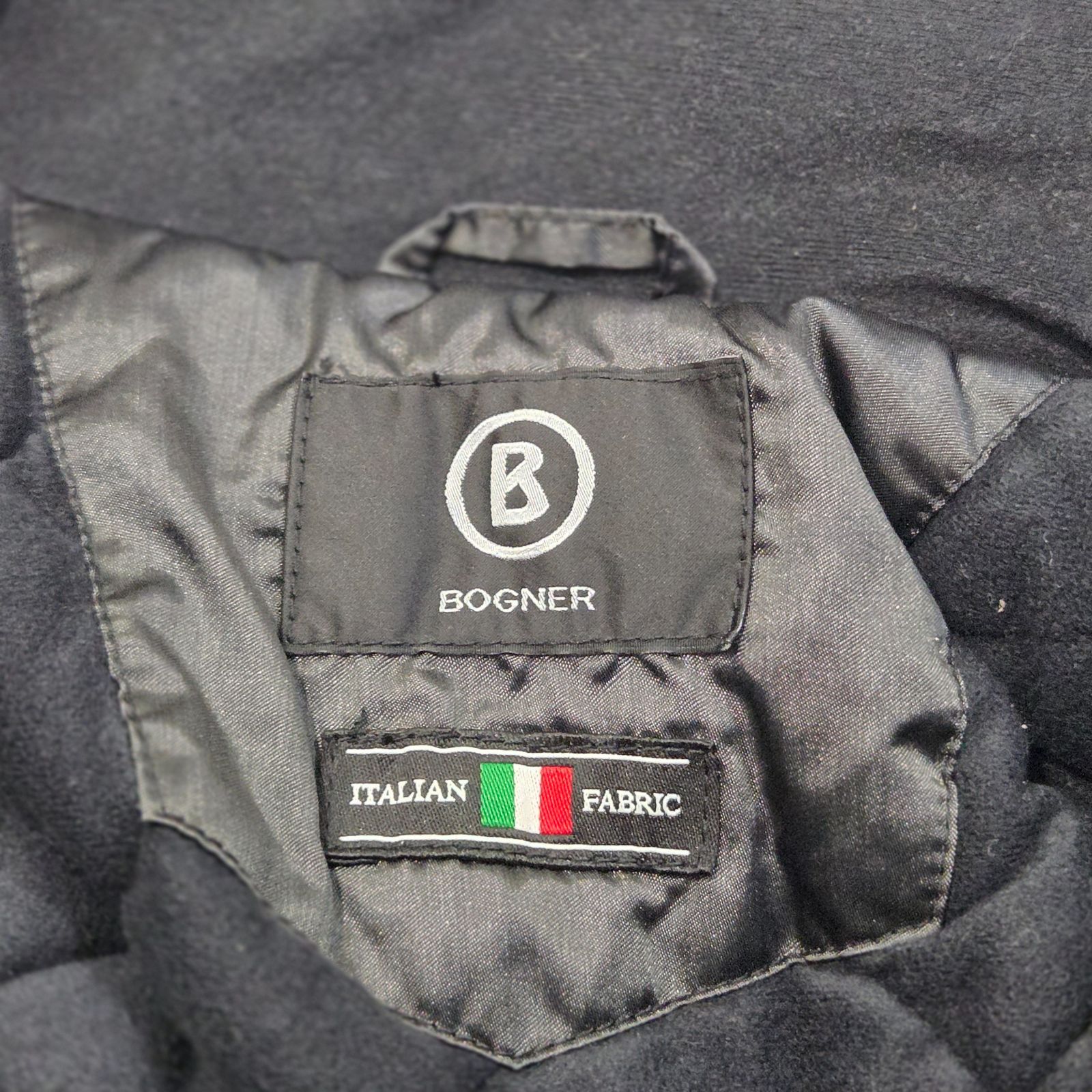 BOGNER ブラック メンズダウンジャケットMサイズ