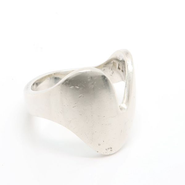 GEORG JENSEN ウェーブ リング 925S 波 A77B シルバー 14号 箱付