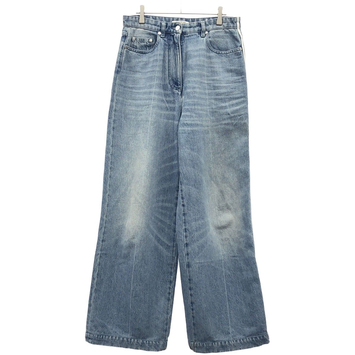 PETER DO ピーター ドゥー OVERSIZED JEANS オーバーサイズワイドデニムパンツ 27PD03U172 インディゴ 28