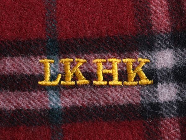 BURBERRY 英国製 カシミヤ(100%)マフラー ブラック BURBERRY