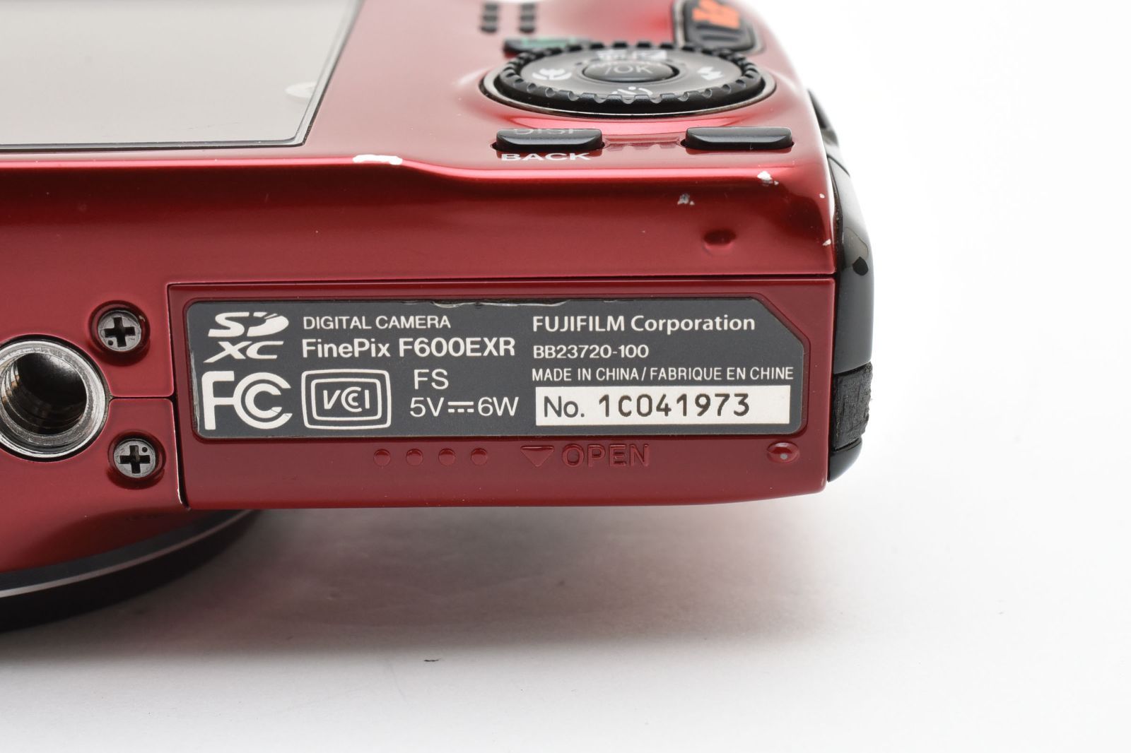 美品）FUJIFILM F600EXR 赤 レッド 充電器付き 【公式通販】