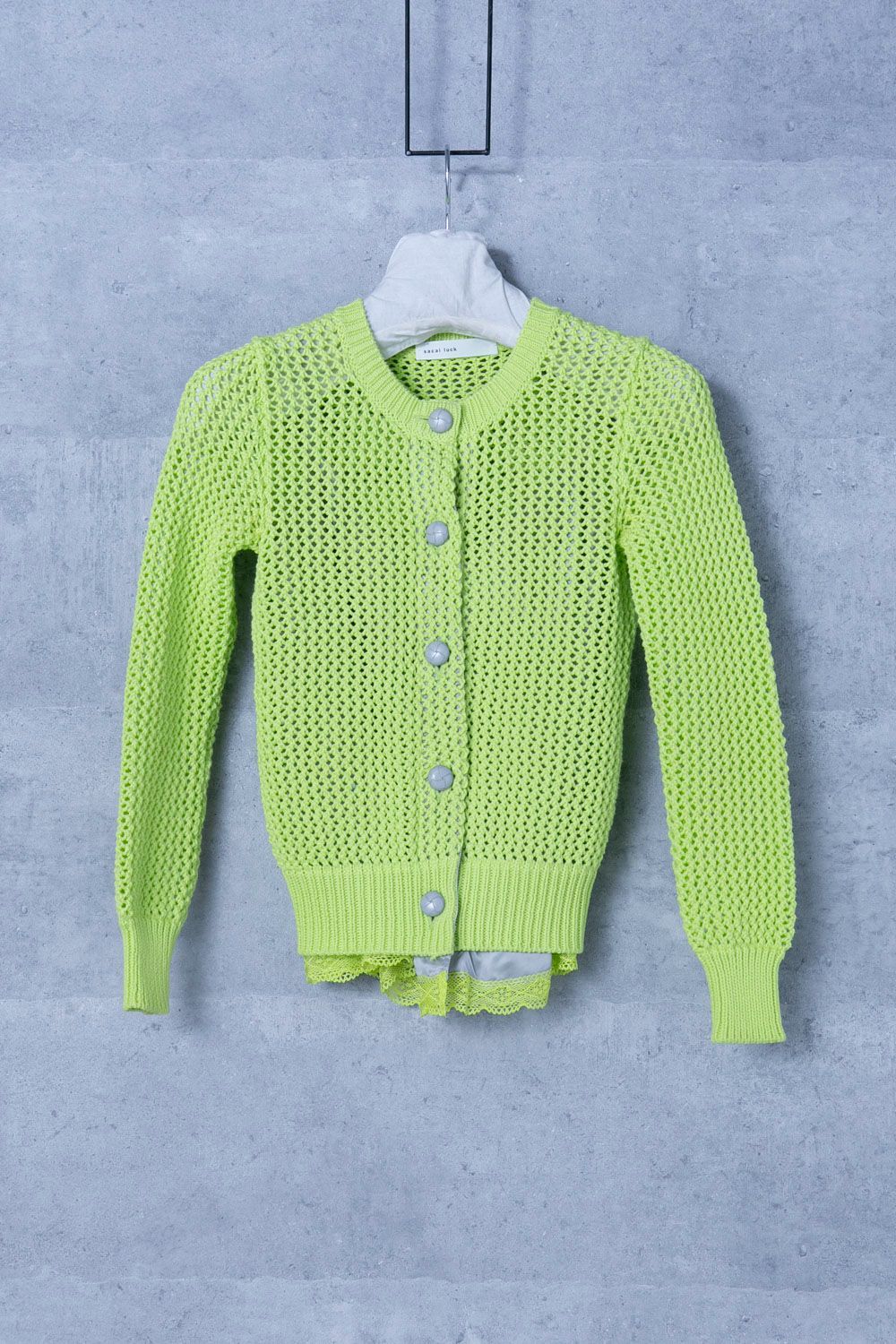 sacai luck サカイ　日本製 レース レーヨン スカート　N1128 sacai luck サカイ 日本製 レース レーヨン スカート N1128