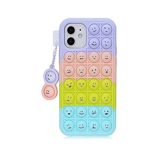 超激得，得価 YUYIB iPhone12 Mini 用 ケース アイフォン 12Mini 用 カバー シリコン 心型 ソフト かわいい 衝撃吸収 おもしろい iPhoneケース・カバー