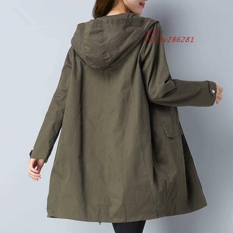 【とても美品】Lサイズ ノースフェイス レディース モッズコート レディース 30代 40代 M~3XL フード付き ロングコート トレンチ