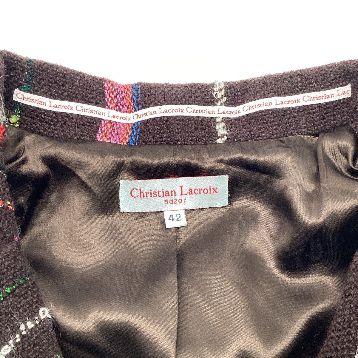 美品 Christian Lacroix クリスチャンラクロワ ジャケット