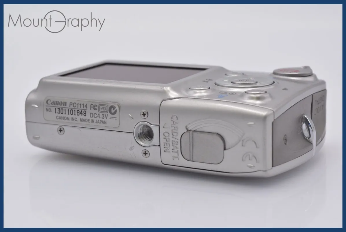 ☆ジャンク特価☆ キヤノン Canon IXY DIGITAL 20 IS 3x 同梱無料