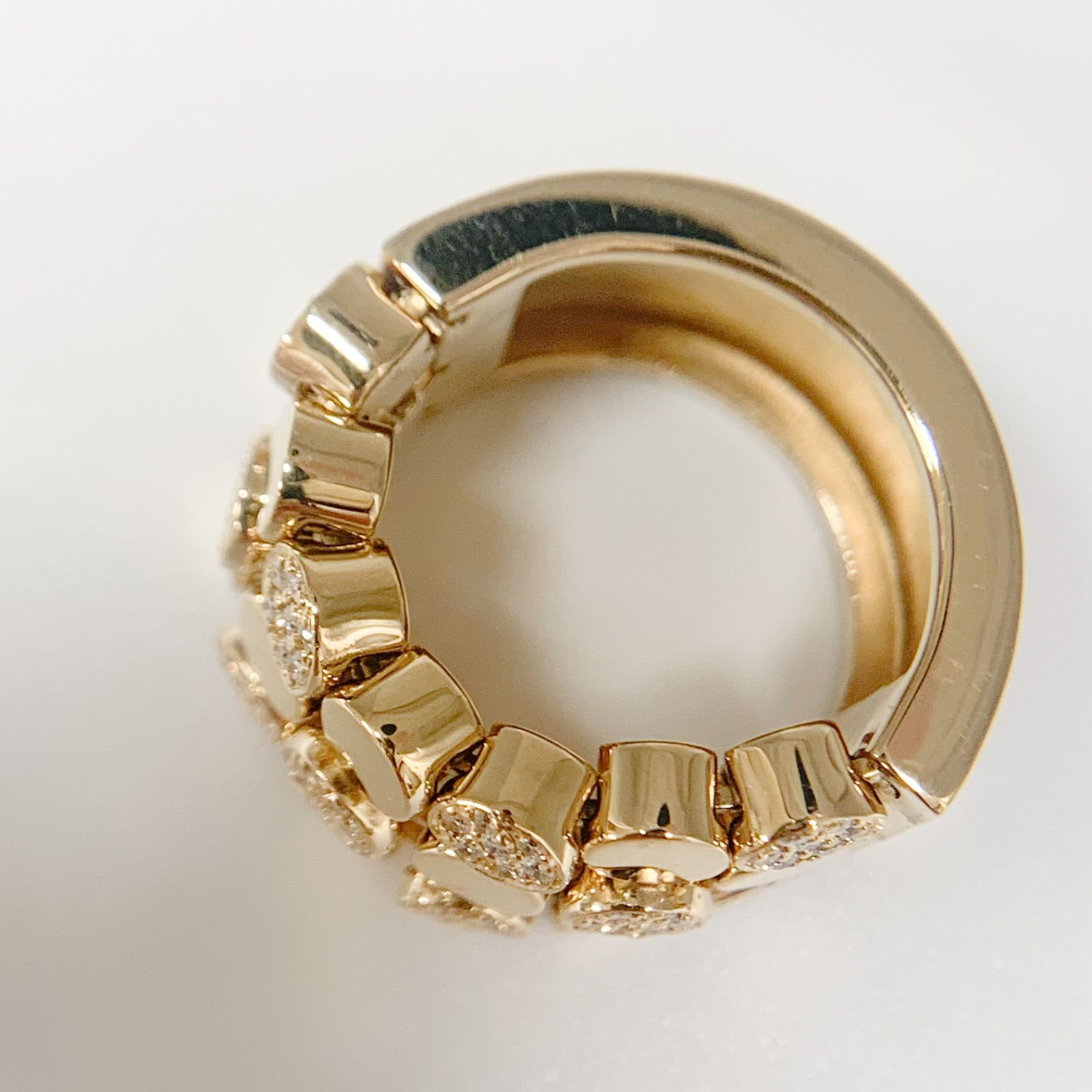 ルジアダ RUGIADA K18WG 雫型 ダイヤモンド リング RUGIADA ルジアダ