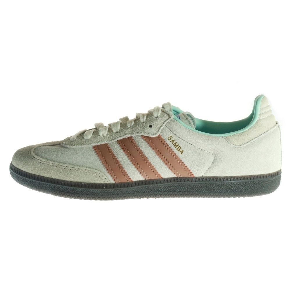 【こすぎ】サンバ Samba OG US9.5 / 27.5 adidas SAMBA OG W FOOT WEAR WHITE/SILVER METALLIC/GRAY ONE
