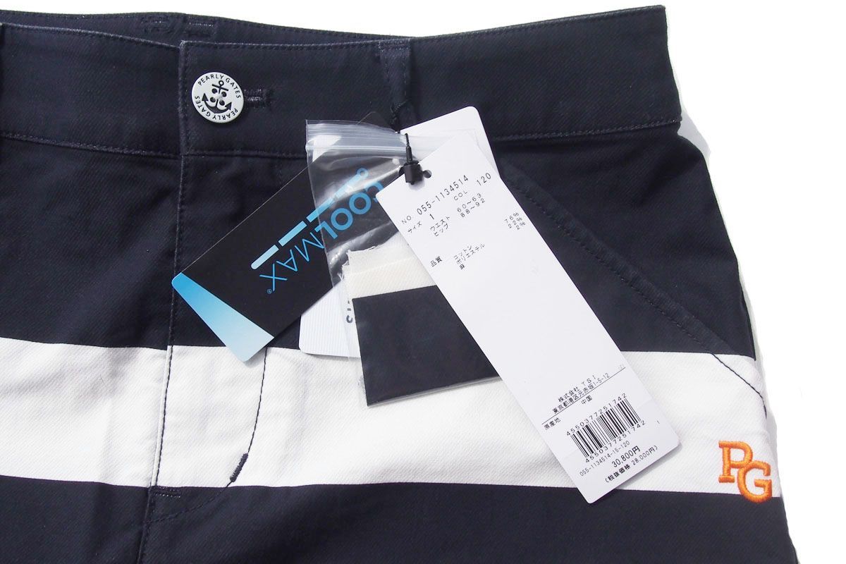 ｜パーリーゲイツ｜pearly gates｜ボーダー×ロゴモチーフ