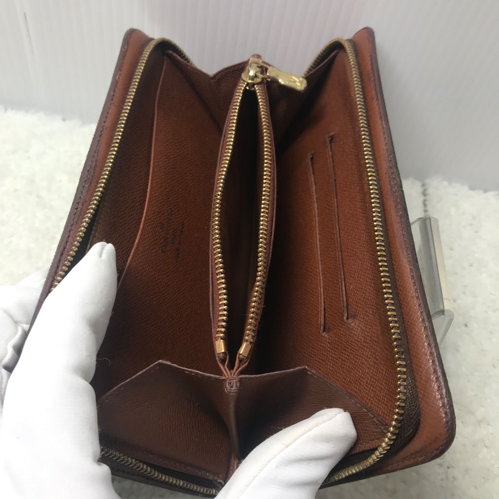 ルイヴィトン LOUIS VUITTON モノグラム ポルトモネジップ ランド