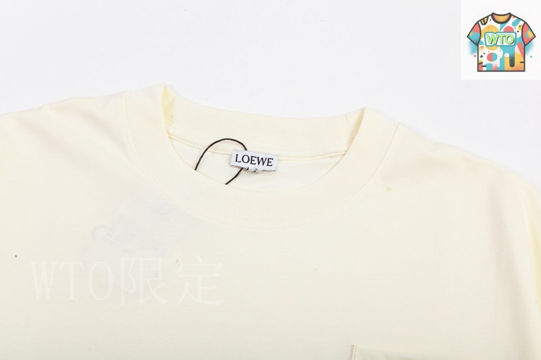 あずよもさん専用LOEWE 刺繍ポケット Tシャツ 今日特価】LOEWE ポケットロゴ刺繍 Tee-1 - メルカリ