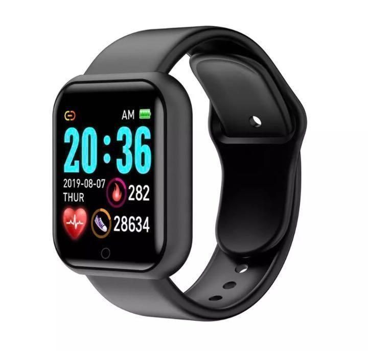 Y68 スマートウォッチ 3色　各1個 大人気商品スマートウォッチ Y68 多機能搭載 ブラック 防水仕様 特別