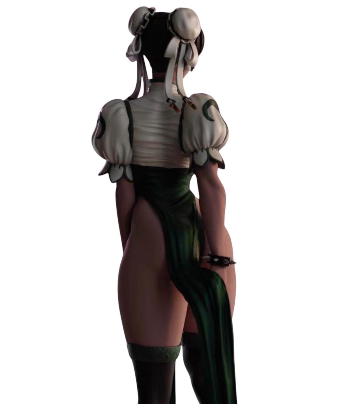 t*e様 ジータ 春麗 未組立ガレージキット 1/8 ガレージキット フィギュア 未塗装 春麗 29cm