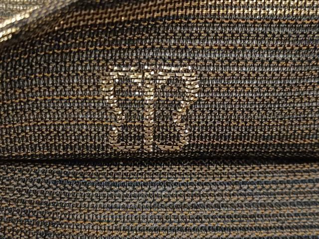 平和屋本店□極上 夏物 西陣 川島織物 六通柄袋帯 流水枝菊文 金銀糸  