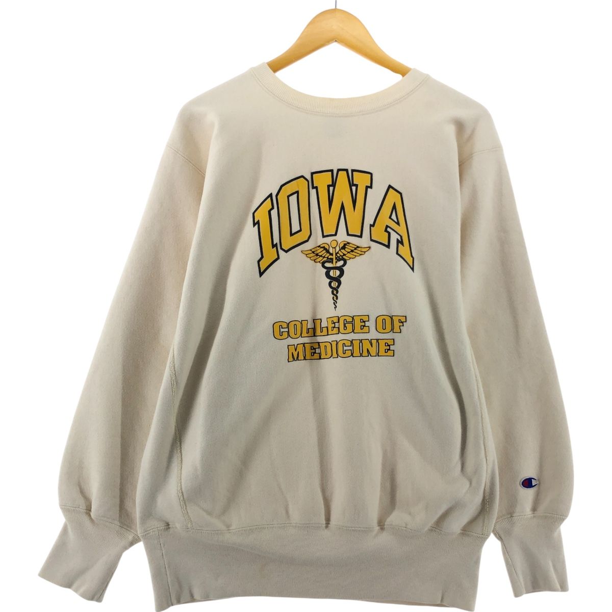 古着 90年代 SPORTS PRODUCT OF AMERICA カレッジスウェットシャツ トレーナー レディースM相当 ヴィンテージ/eaa482881 古着 90年代 SPORTS PRODUCT OF AMERICA カレッジスウェットシャツ