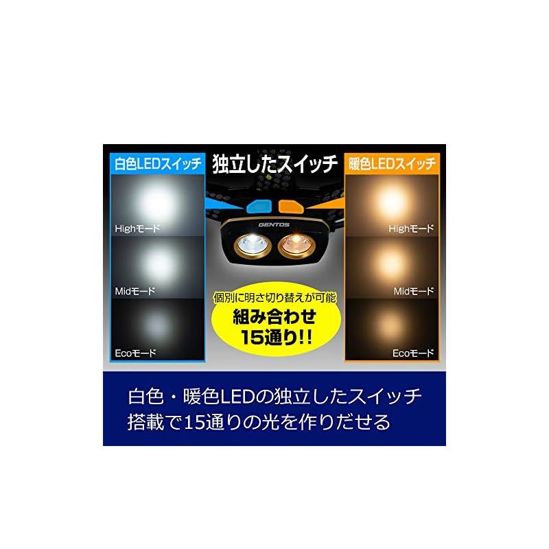 特価商品】GENTOS(ジェントス) LED ヘッドライト USB充電式 【明るさ500ルーメン/実用点灯3時間/高演色暖色LED/後部認識灯】  専用充電池または単3形電池3本使用 ソルディオス SDH-333H ANSI規格準拠 ブラック ヘッド部/幅64 - メルカリ