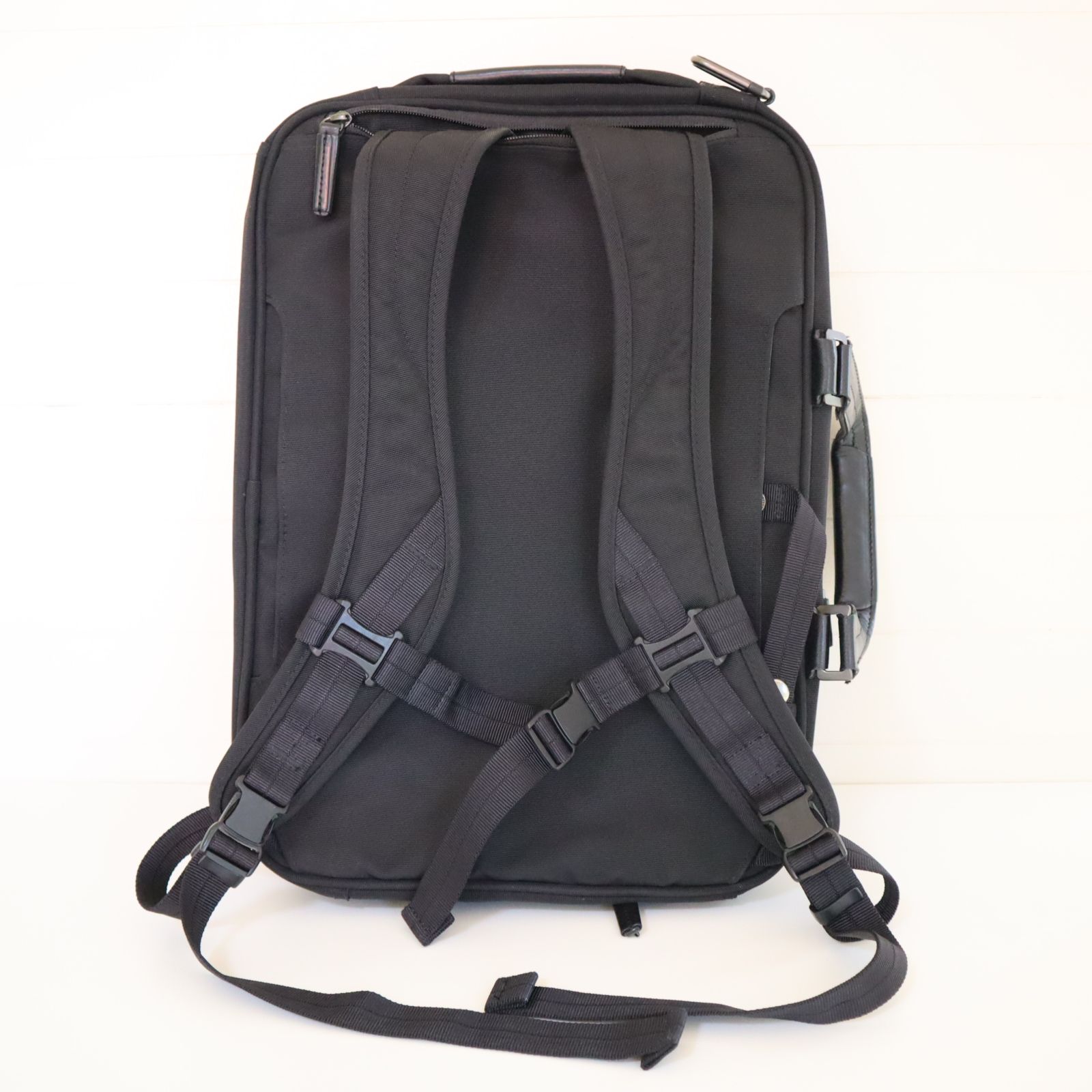 ZERO HALLIBURTON ゼロハリバートン 3WAY ビジネスバッグ リュック ブリーフケース ショルダーベルト付 出張 通勤 ブラック