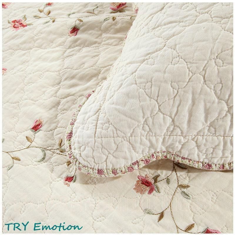 ベッドカバー おしゃれ ベッドスプレッド ベッドカバー 3点セット セミダブル ダブル 綿 キルトカバー ベットカバーセット 四節適 HOMU-JOURNEY_COM