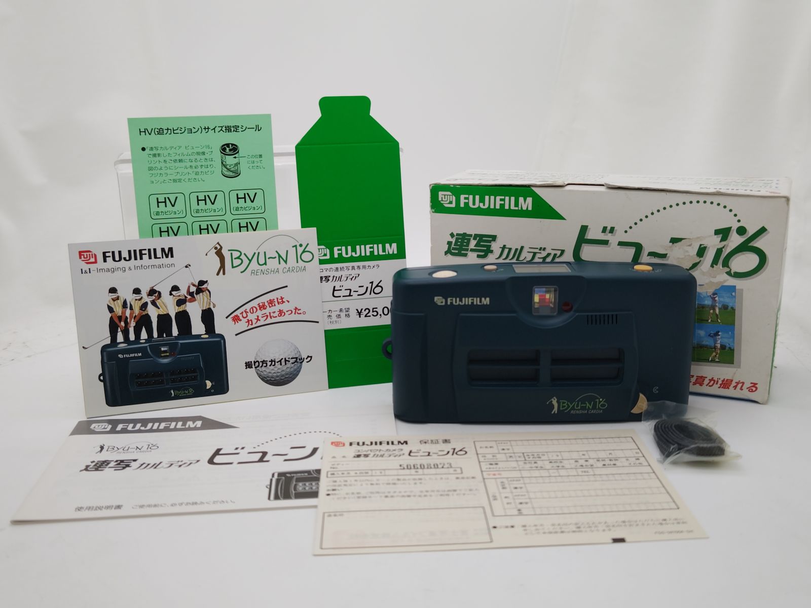 カメラ【完動品】FUJIFILM 連写カルディア ビューン16 未使用品 限定品