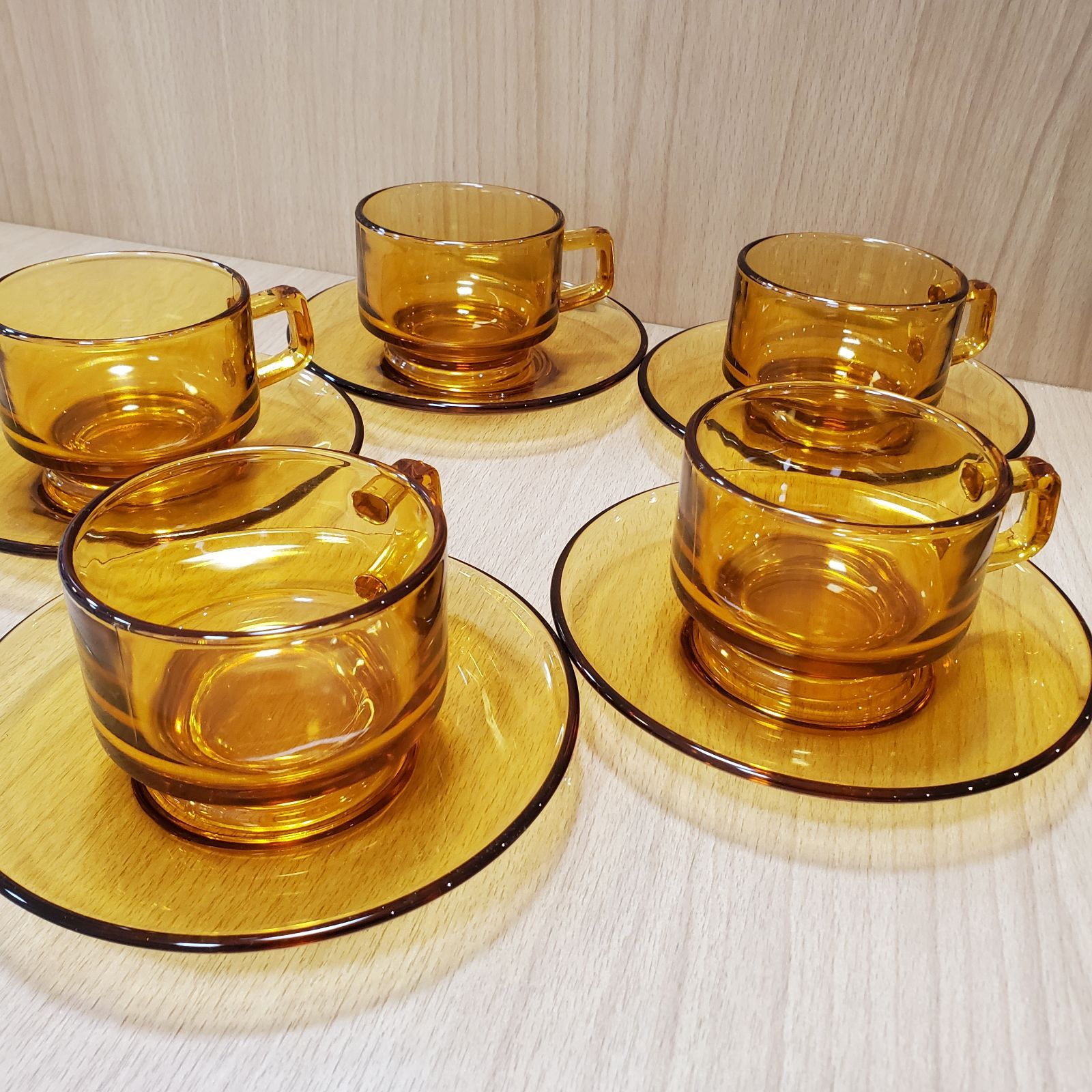 EL4】カップ ソーサー クリーマー シュガーポットセット 昭和