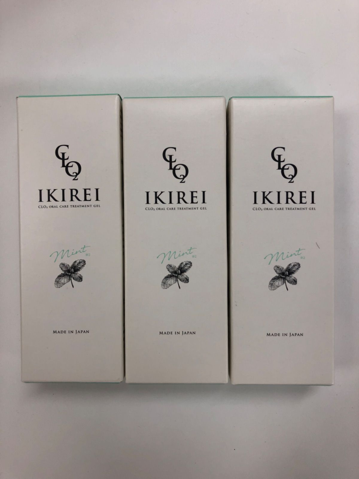 D948 K IKIREI イキレイ オーラルケア トリートメントジェル ミント 40g 3点セット