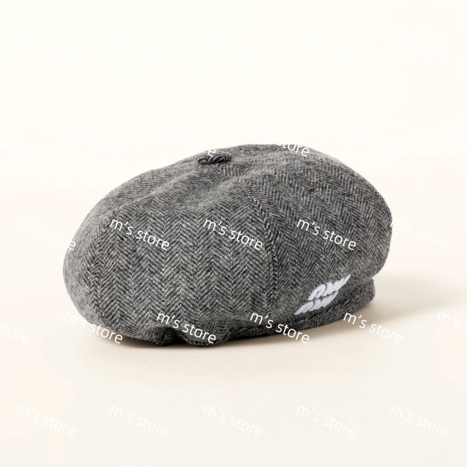 miumiu ウール シェブロン ベレー miumiu ウール シェブロン ベレー