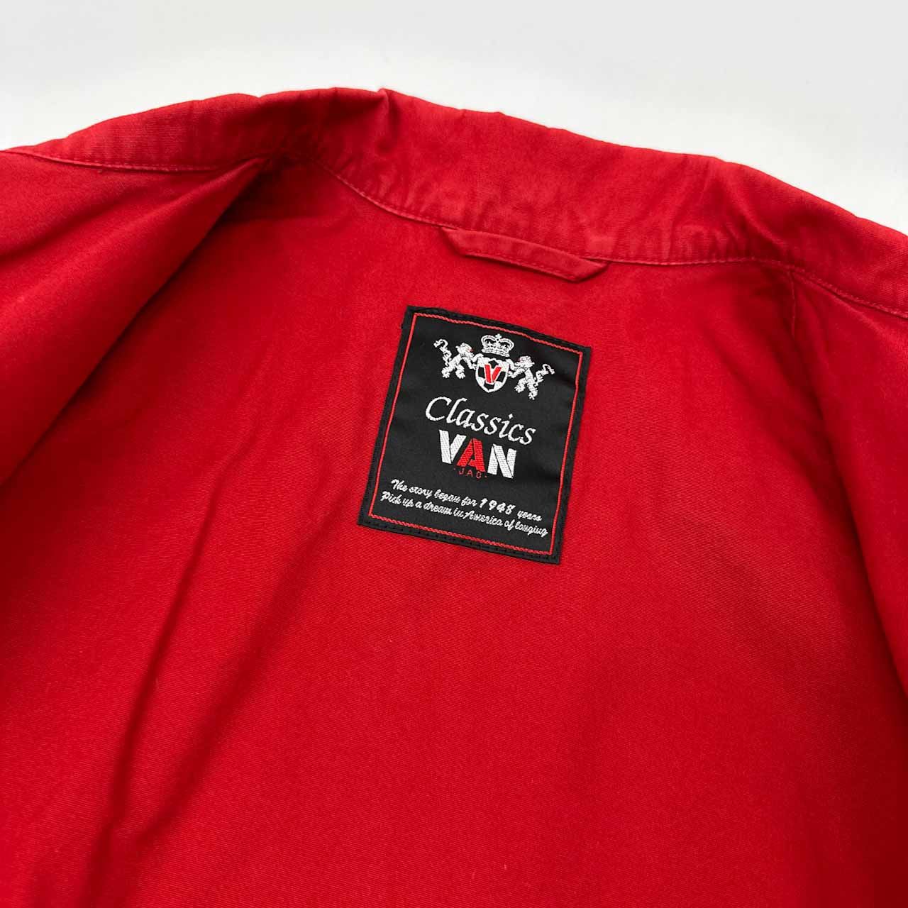 VAN JAC classics ヴァンヂャケット ワッペン ジップアップ
