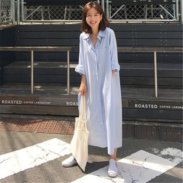 ワンピース レディース マキシワンピース 夏 長袖 ワンピース v