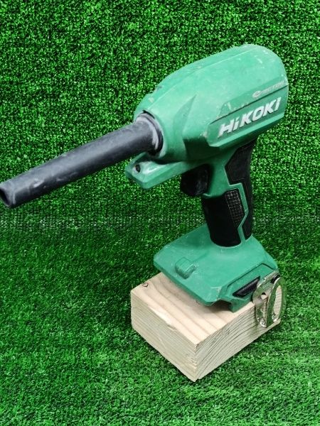 ◎HiKOKI 18V 充電式エアダスター 小型 軽量 高風速 無段階調整付 本体のみ RA18DA NN モータ異音無し 動作 済みです
