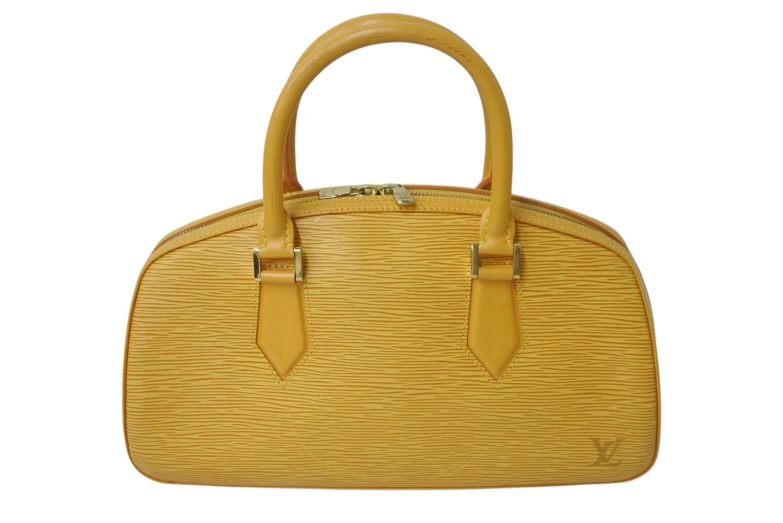 LOUIS VUITTON ルイヴィトン ジャスミン エピ ハンドバッグ M52089ゴールド金具 タッシリ イエロー 4b001741