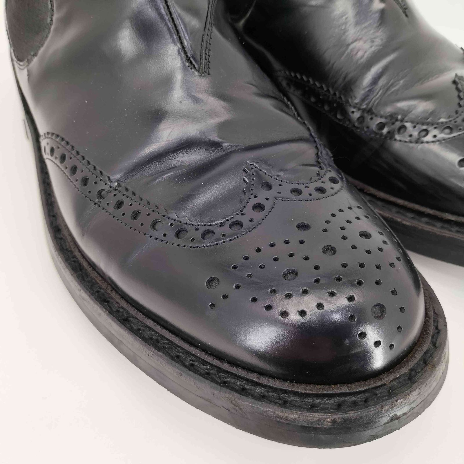 チャーチ churchs KETSBY ウィングチップ サイドゴアブーツ メンズ 75G