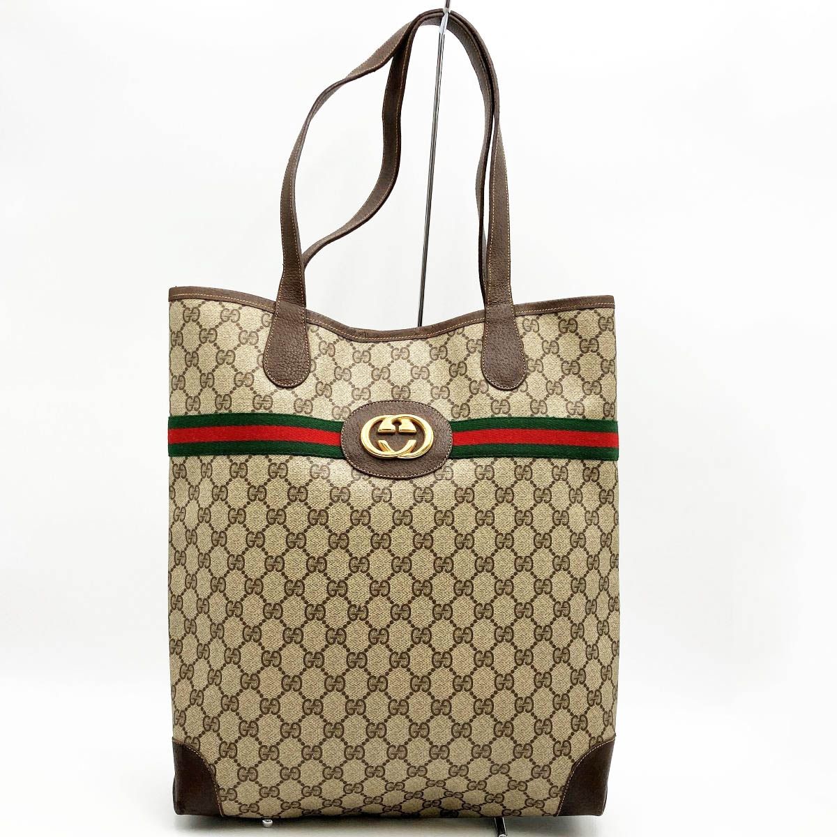 GUCCI グッチ オールドグッチ GGスプリーム トートバッグ ショルダー