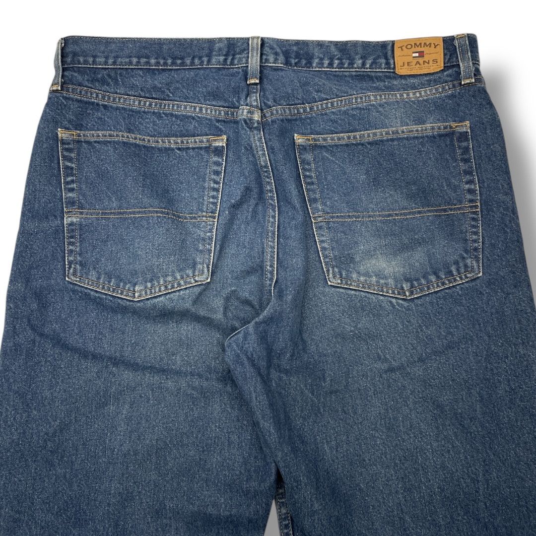 STORMYBLUE デニム W38 バギー　濃紺 Nothomme BLUE/バギーデニム/赤ミミ/セルビッチ/濃紺/w84cm