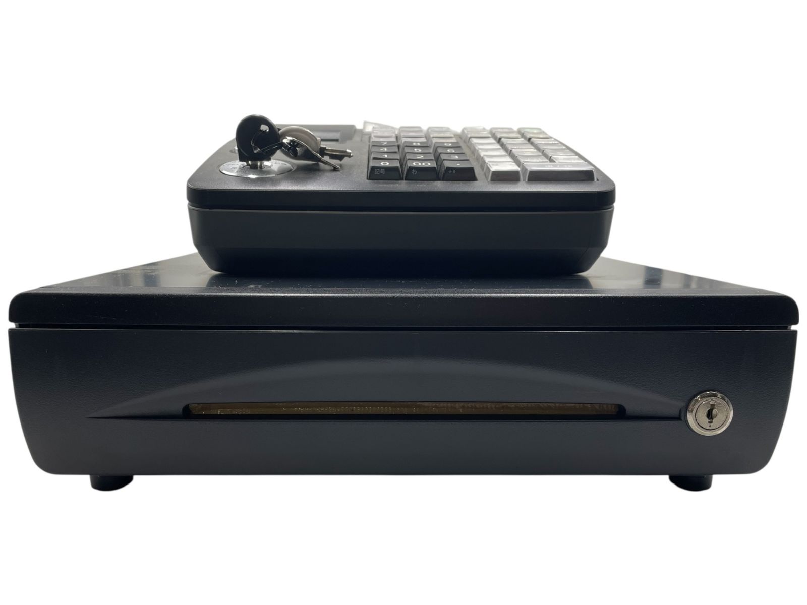 【大割引SALE】 CASIO TE-340 電子レジスター TE-340 カシオ 店舗用品 本体 ブラック コンパクト 10 部門 鍵付き