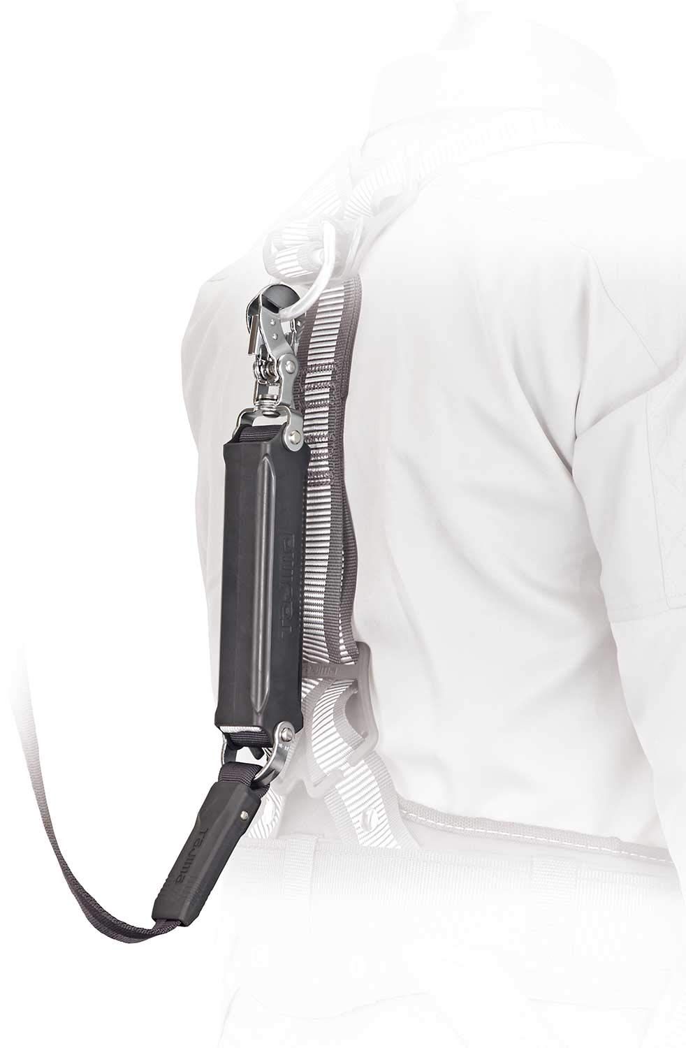 タジマ 新規格安全帯 ハーネス用平ロープ式シングルランヤード 丈夫で