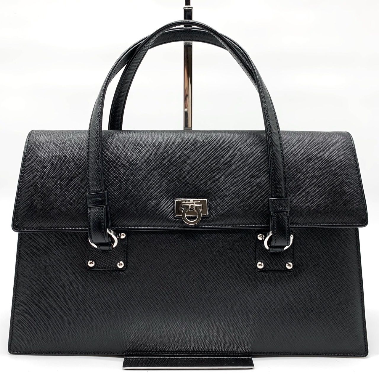 ✨️極美品✨️サルヴァトーレフェラガモ ガンチーニ トートバッグ レザー