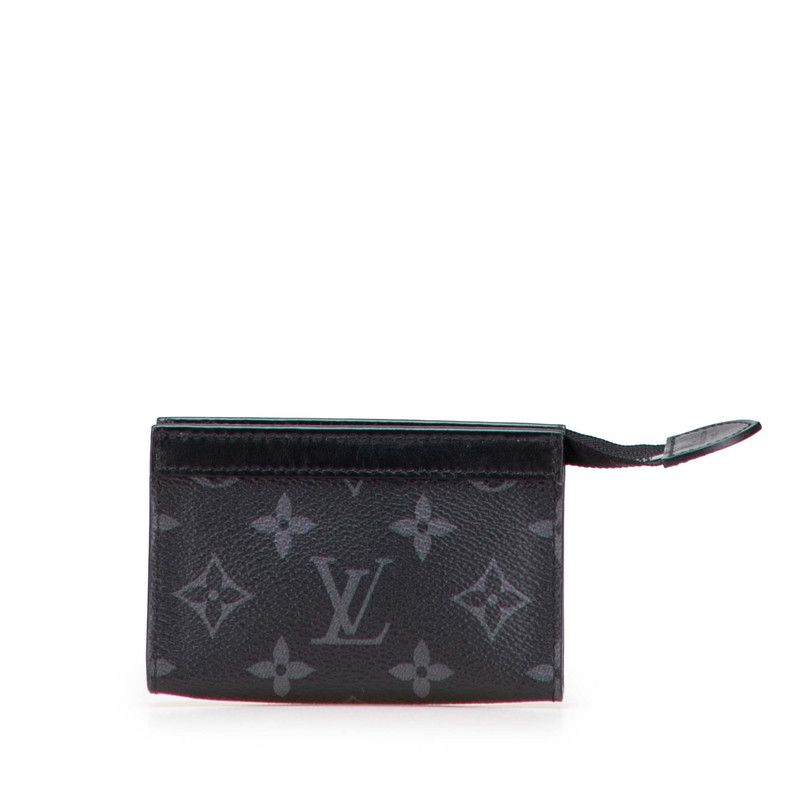 ✨未使用 LOUIS VUITTON ポシェットクレ モノグラムエクリプス ポシェット・クレ ヴォワヤージュ モノグラム・エクリプス｜ルイ